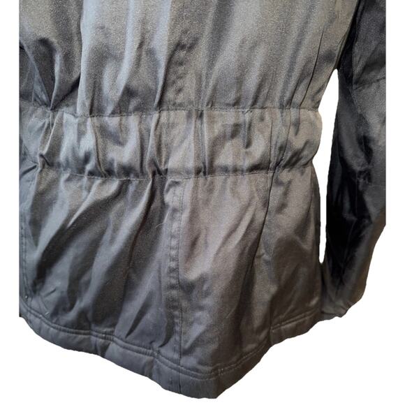 The North Face Goose Down Hyvent Silver Buckle Black Coat Size M - Picture 11 of 14